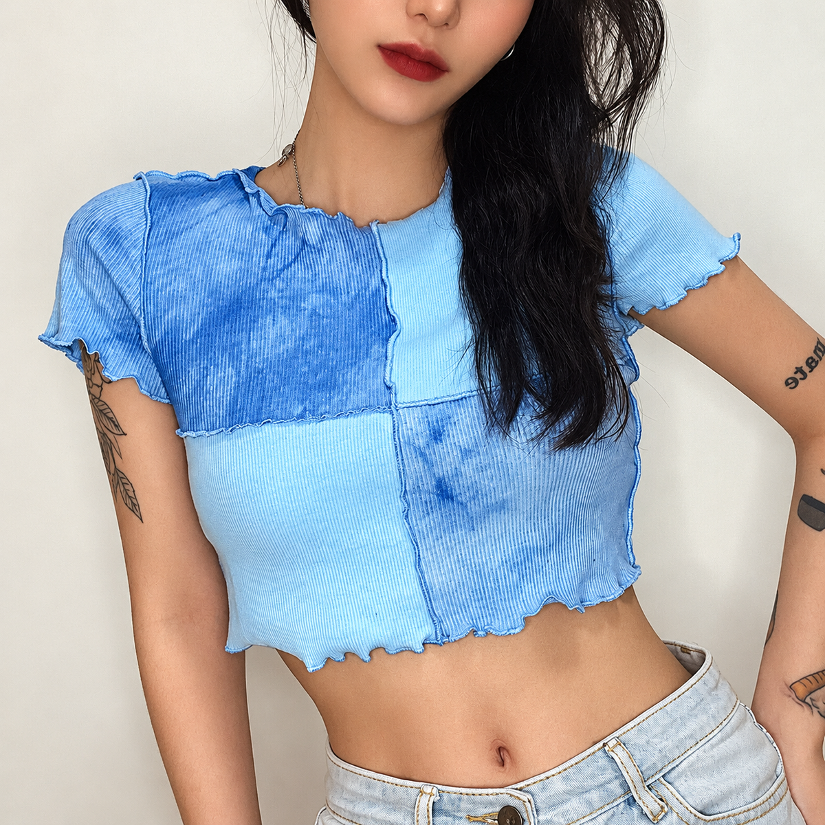 The Blue Crush Baby Tee 🫧