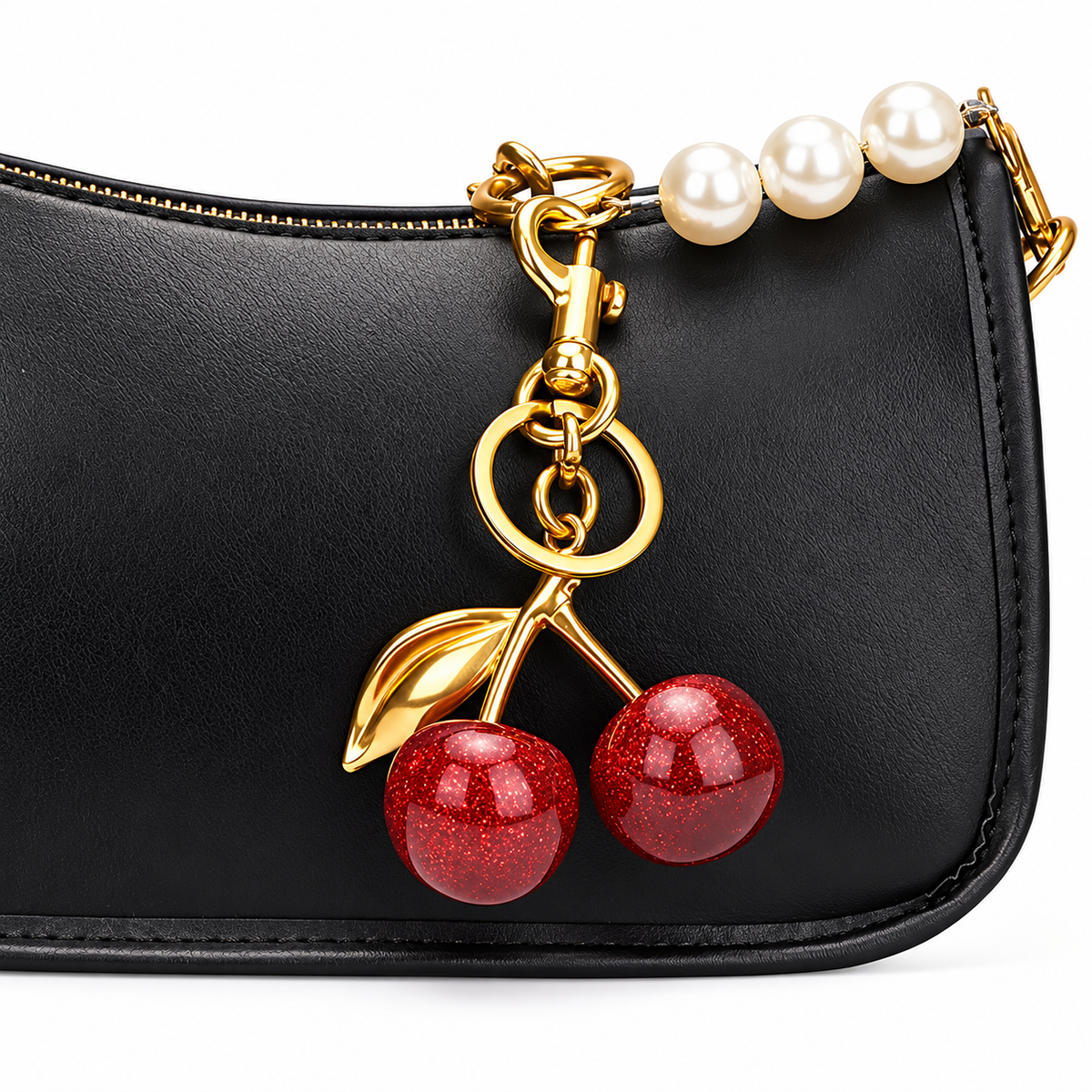 Cherry Baby Bag Charm 🍒
